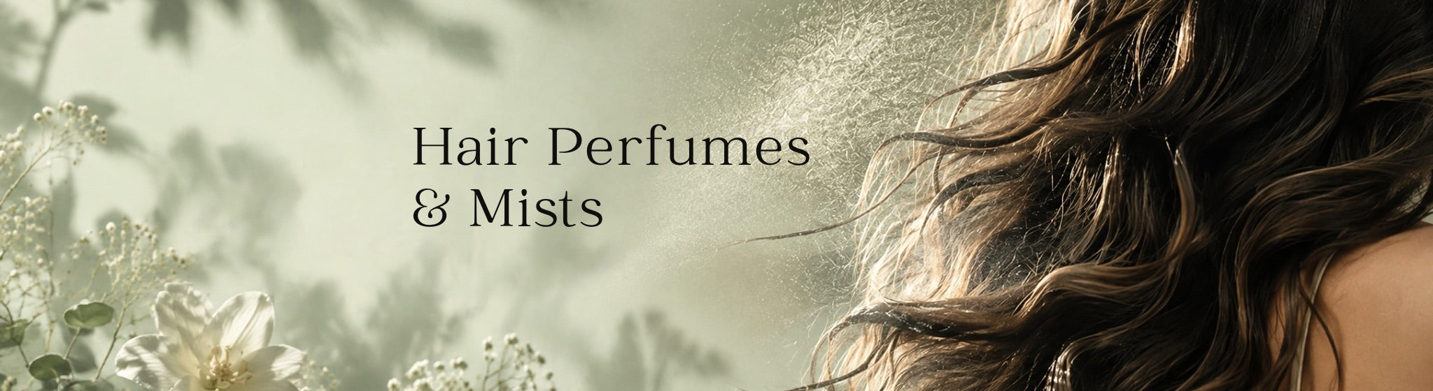 Hair perfume and hair fragrance mists Australia with lightweight scented hair spray
