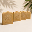 Four handmade emu oil sulphur MSM soap bars for oily congested and blemish-prone skin