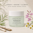 Tea tree, willow bark, willowherb and chamomile ingredients in Bubble Clinic Clarifying Blemish Gel