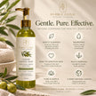 Liquid Castile soap key benefits, 100% extra virgin olive oil fragrance-free formula