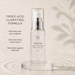 Glycolic acid exfoliating serum with BHA and niacinamide for clearer-looking skin texture