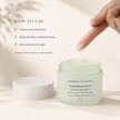 How to apply Bubble Clinic Clarifying Blemish Gel morning and night to affected areas on face or body