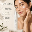 How to use Bubble Clinic Multi-Acid Resurfacing Lotion at night on clean dry skin with moisturiser and daytime SPF