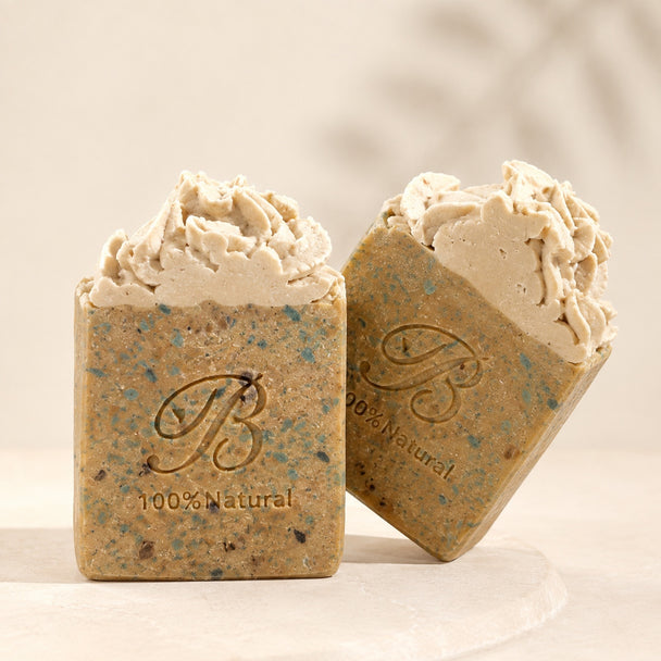 10% sulphur soap Australia with volcanic sulphur and MSM, handmade clarifying soap bars
