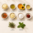 10% sulphur soap ingredients with MSM, turmeric tallow, olive oil, sea buckthorn and astaxanthin
