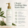 2% salicylic acid BHA cleanser with zinc pyrithione for oily congested and blemish-prone skin