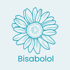 Blue flower illustration with 'Bisabolol' text below on a light blue background