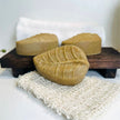 Natural sulphur, MSM Emu Oil soap for acne, blemish control leaf shaped bars clean skincare, powerful treatment for skin redness and blemishes.