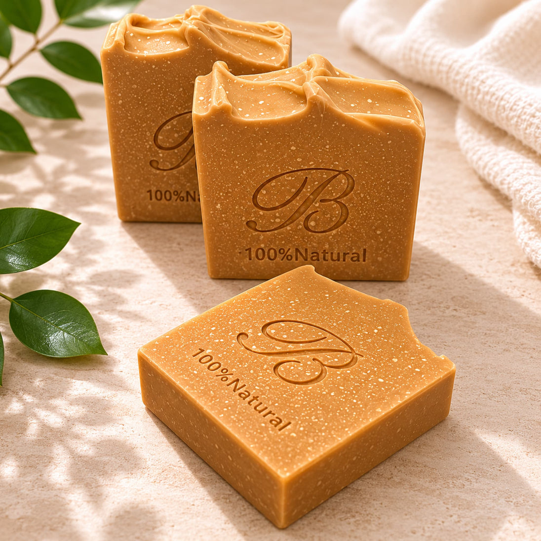 Handcrafted emu oil and volcanic sulphur soap bars