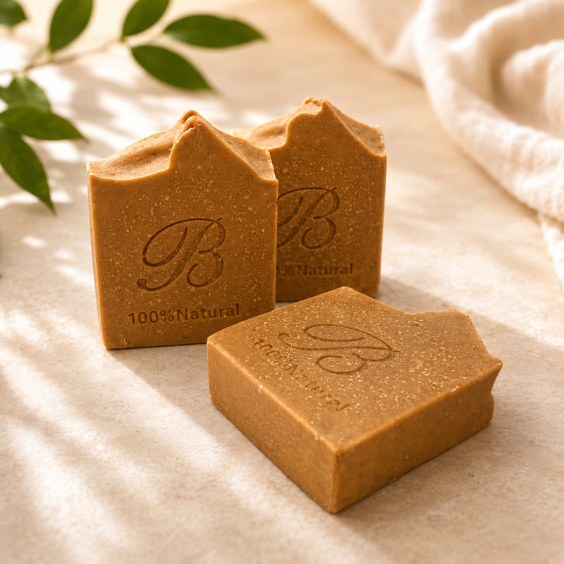 Golden emu oil sulphur soap bars with sea buckthorn