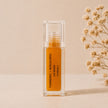 Turmeric and bakuchiol lip mask with Vitamin C in clear luxury lip gloss tube