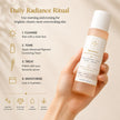 Luxury brightening toner for daily skincare  routine for premium brighteing results with Niacinamide, Alpha Arbutin and Vitamin C to promote smooth, radiant-looking skin.