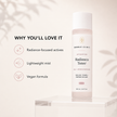 Advanced Radiance Toner key formula benefits