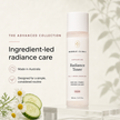 Advanced Radiance Toner individual product story and Australian-made positioning