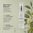 Bubble Clinic Antioxidant Toning Mist 105 mL formula highlights with Aloe Vera, Glycerin and Australian native botanicals for lightweight post-cleanse hydration