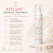 AZELUXE 20% Azelaic Acid Treatment benefits including brightening, skin refinement, hydration and pore care