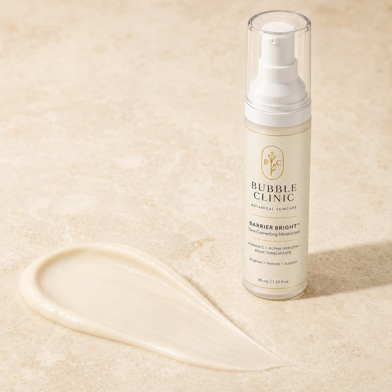 Barrier Bright Tone Correcting Moisturiser with smooth lightweight cream texture