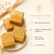 Turmeric Vitamin C Kojic Acid soap benefits for cleansing, nourishing and a brighter-looking complexion