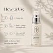 How to use Bubble Clinic lightweight acne-prone skin moisturiser morning and night with SPF – Kakadu Plum + B5