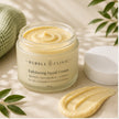 Exfoliating facial cream with bamboo salicylic acid and turmeric in 125 g jar