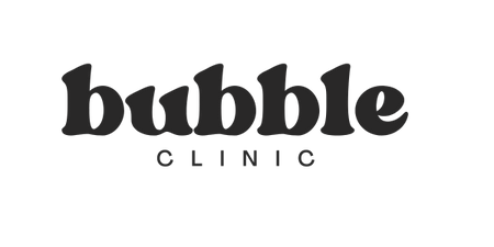 bubble clinic logo for natural australian skincare and haircare
