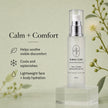 Bubble Clinic Calm + Comfort Botanical Recovery Gel for soothing visible discomfort, cooling refreshment and lightweight face and body hydration