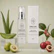 Bubble Clinic Calm + Comfort Botanical Recovery Gel 100 mL with matching carton, Aloe Vera and Australian native botanical ingredients on muted sage backdrop