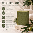 Who traditional 30% laurel oil soap is for, including heritage soap shoppers