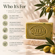 Traditional Turkish olive oil soap 180g for everyday hand and body cleansing
