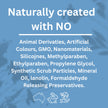 cleansing balm details no animal derivaties, no nanomaterials, no chemiclas or synthetic particals - all natural gentle cleansing routine for all skin and sensitive skin.