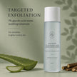 7% glycolic acid exfoliating toner with soothing aloe vera and licorice botanicals