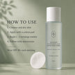 How to use 7% glycolic acid toner in an evening skincare routine with SPF guidance