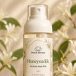 Close-up of Bondi Blooms Honeysuckle Perfume Body Mist decorative botanical label