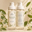 Front and back view of Bondi Blooms Japanese Honeysuckle Perfume Body Mist 185 mL