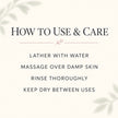 How to use and care for handmade goat milk soap and keep the bar dry