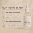Benefits of Bubble Clinic Hyaluronic Plumping Serum for hydrated, soft and smoother-looking skin.