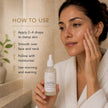 How to use Bubble Clinic Hyaluronic Plumping Serum on damp skin before moisturiser.