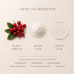 Alpha arbutin kojic acid and lactic acid hero ingredients in brightening soap