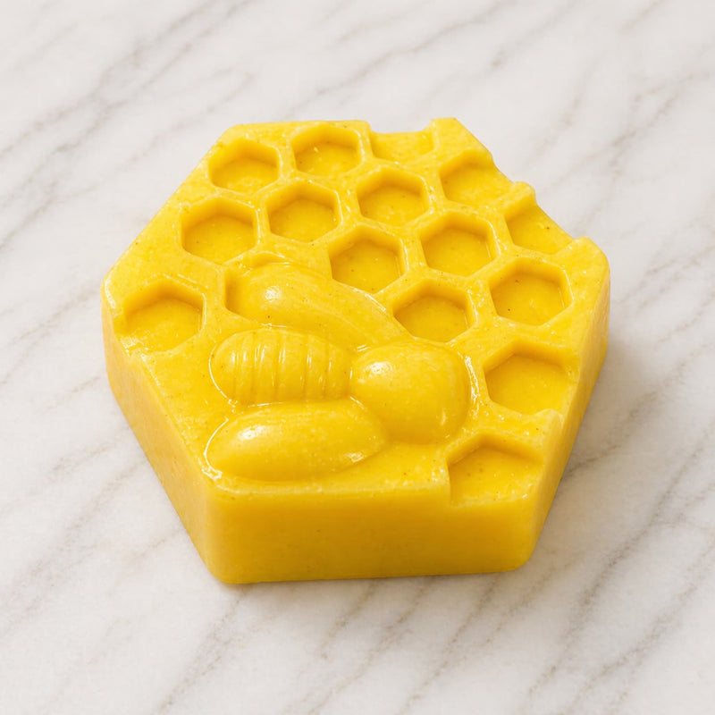 Golden turmeric honey and kojic acid glycerin soap