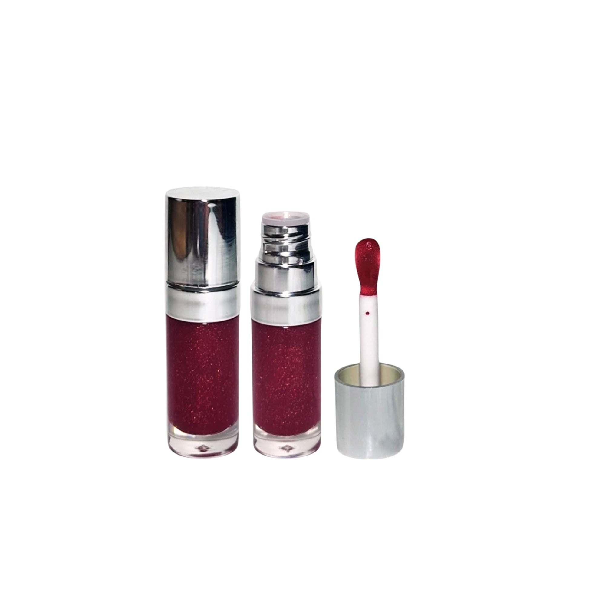 Lip Juice – Hydrating Tinted Lip Oil, Rich Cherry Shimmer | Australian Made - Bubble Clinic