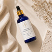 Pure emu oil Australia face and body oil in 100 mL blue glass dropper bottle