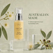 Bubble Clinic Retinol Tri-Active Night Serum Australian made skincare story with native botanical styling