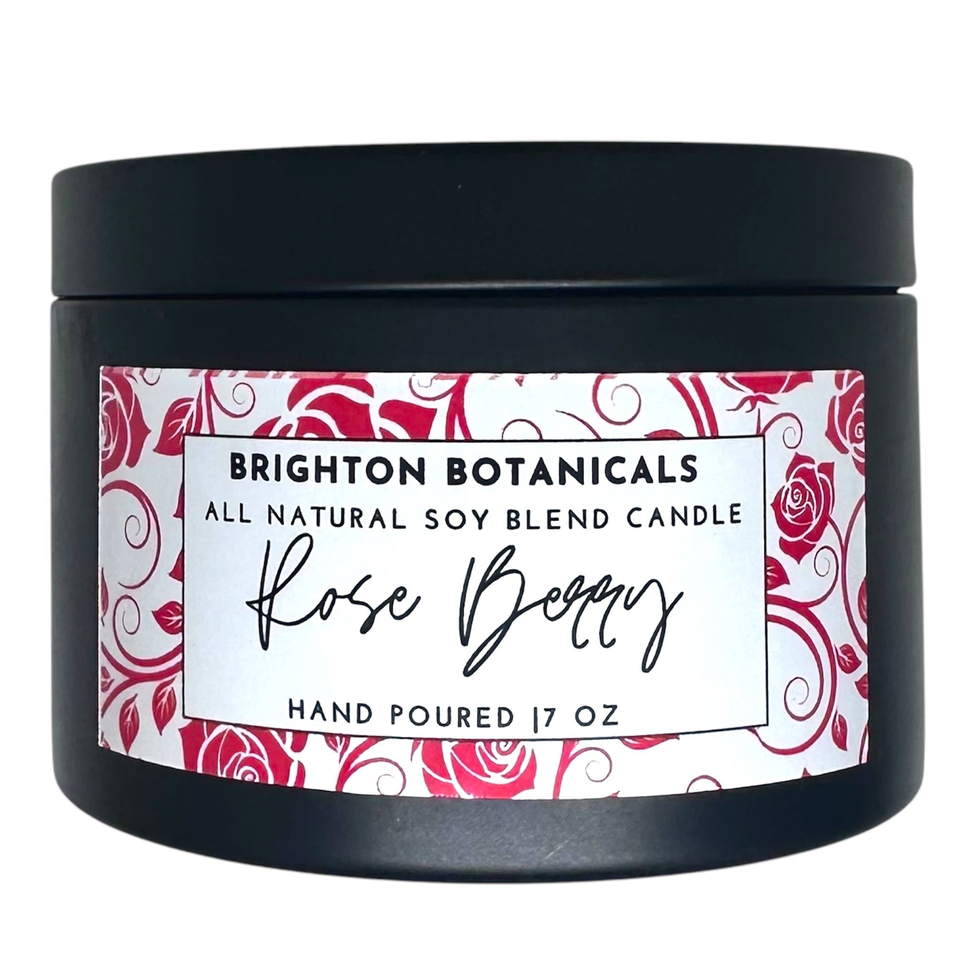 Roseberry soy candle - Bubble Clinic