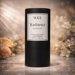 sou radiance luxury australian original essential oils perfume cylinder packaging.