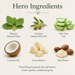 Hero ingredients in Bubble Clinic sulphur soap: plantain-infused tallow, comfrey-infused olive oil, aloe vera gel, coconut oil, cocoa butter and shea butter.