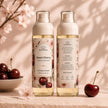 Bubble Clinic Sweet Cherry Perfume Body Mist 185 mL with cherry and blossom label