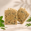 Tea tree peppermint 10% sulphur soap Australia with volcanic sulphur and MSM handmade bars