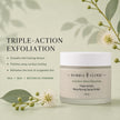 Triple-Action Resurfacing Facial Polish benefits for smoothing dull-looking texture, polishing surface buildup and refreshing congested-looking skin