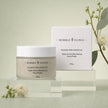 Bubble Clinic Triple-Action Resurfacing Facial Polish 120 g with matching Australian Native Botanicals carton on clear acrylic pedestal