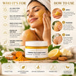 Turmeric face and body scrub Australia with how to use guide for gentle exfoliation